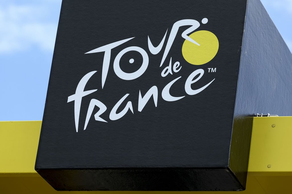 Das Logo der Tour de France.