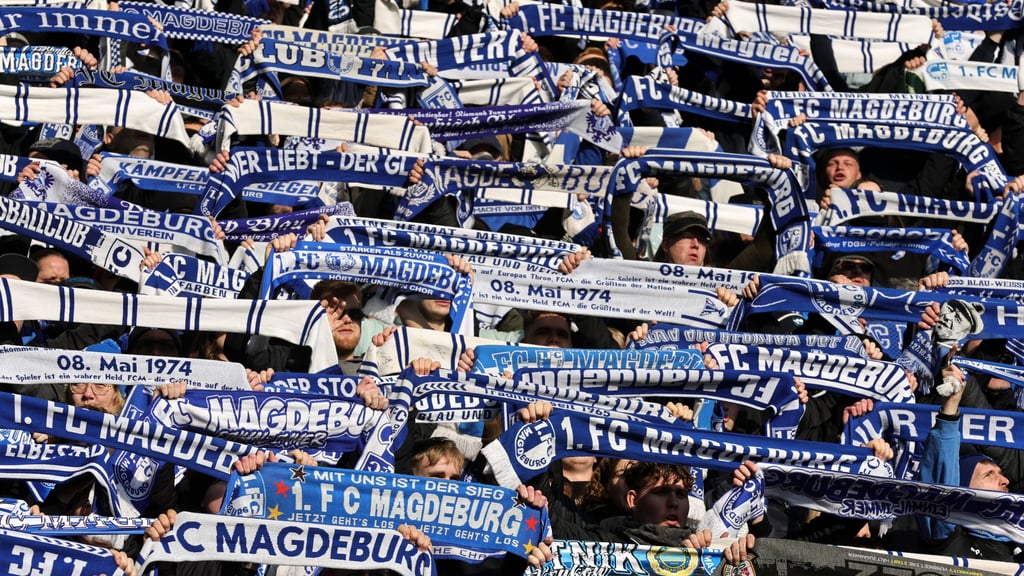Fans vom 1. FC Magdeburg: Jedes Spiel sind zehntausende von ihnen im Stadion.