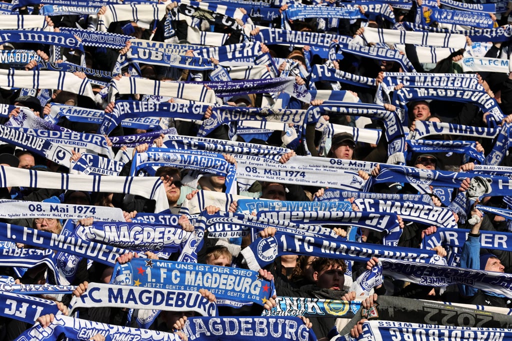 Fans vom 1. FC Magdeburg: Jedes Spiel sind zehntausende von ihnen im Stadion.