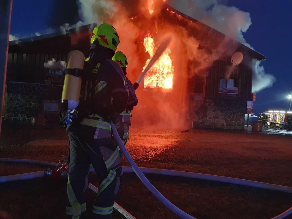 Die Hütte war ein beliebtes Ausflusgziel.