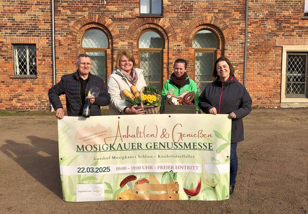 Die Organisatoren freuen sich auf die zweite Auflage der Messe, die am 22. März im Gutshof des Schlosses stattfindet.
