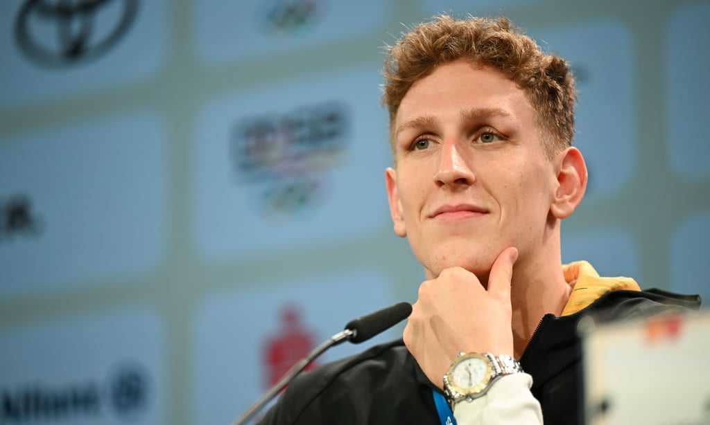 Blick optmistisch auf die nächsten Monate: Olympiasieger Lukas Märtens vom SCM.