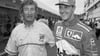 Eddie Jordan (l) war Förderer von Michael Schumacher.