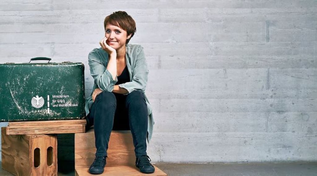 Gina Schöler ist selbsternannte Glücksministerin und Mutter. Zu ihrem Glück gehört die Familie dazu.