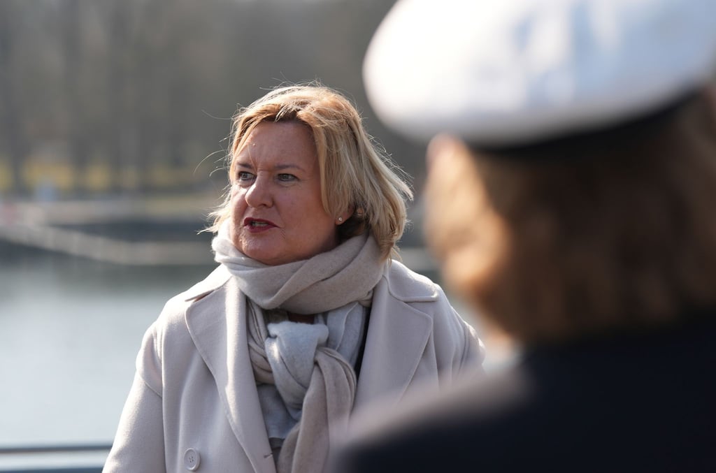 Die Wehrbeauftragte Eva Högl fordert mehr Geld für die Marine.