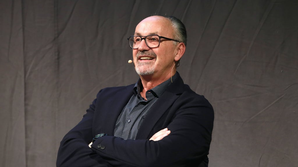 Jürgen Kohler bei einer Veranstaltung im Dortmunder Fußballmuseum.