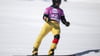 Snowboarder Stefan Baumeister jubelt über die Silbermedaille bei der WM.