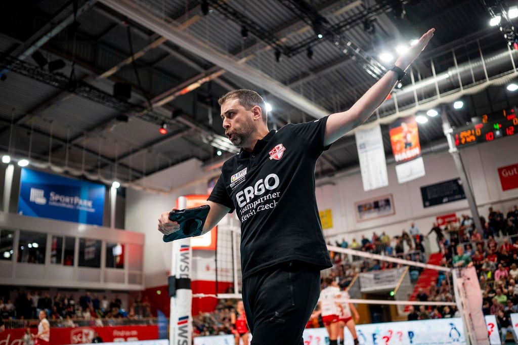 Auf Abschiedstournee: Trainer Riccardo Boieri