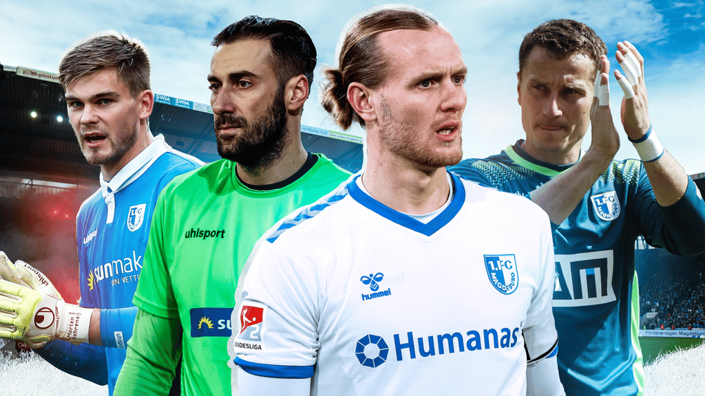 Zwischen den Pfosten des 1. FC Magdeburg standen neben Reimann, Behrens, Glinker und Loria schon viele verschiedene Torhüter.