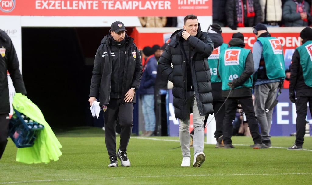 Sebastian Hoeneß (links) und Christian Gentner.