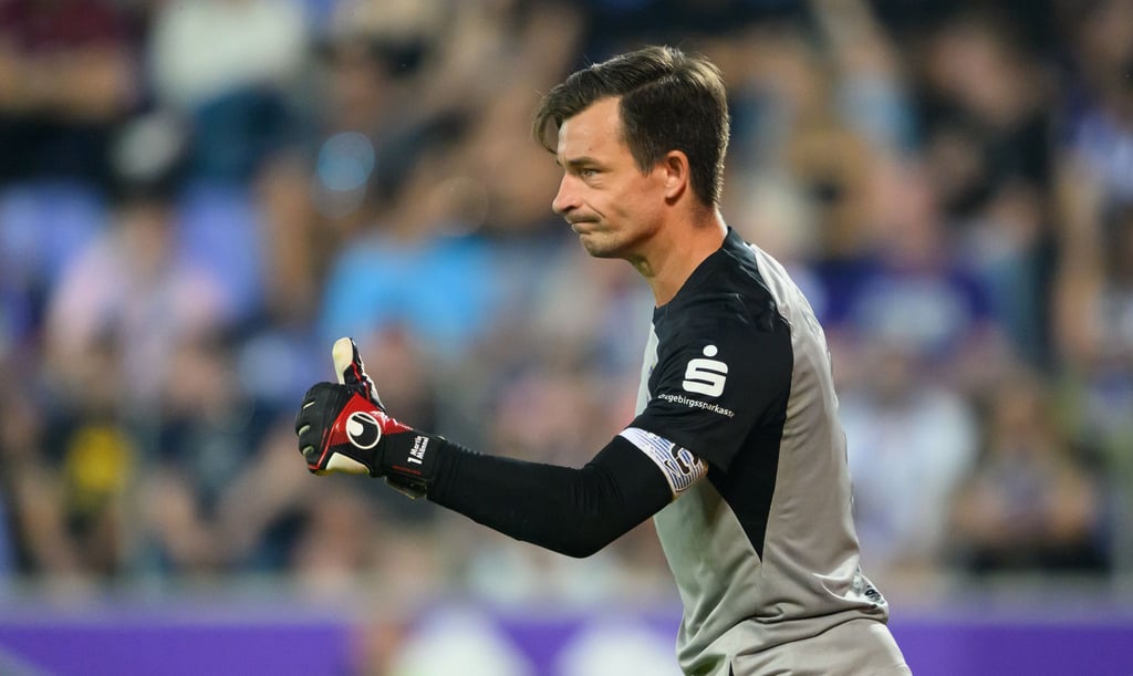 Martin Männel geht in seine 18. Saison bei Erzgebirge Aue.