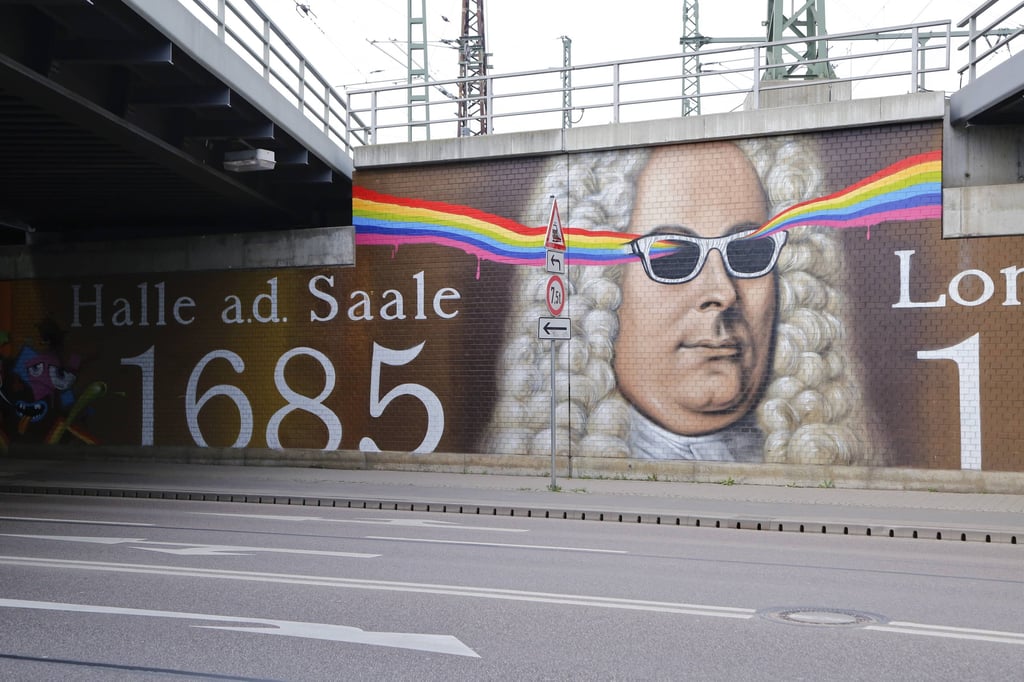 Unterführung vom Hauptbahnhof Halle an der Saale.