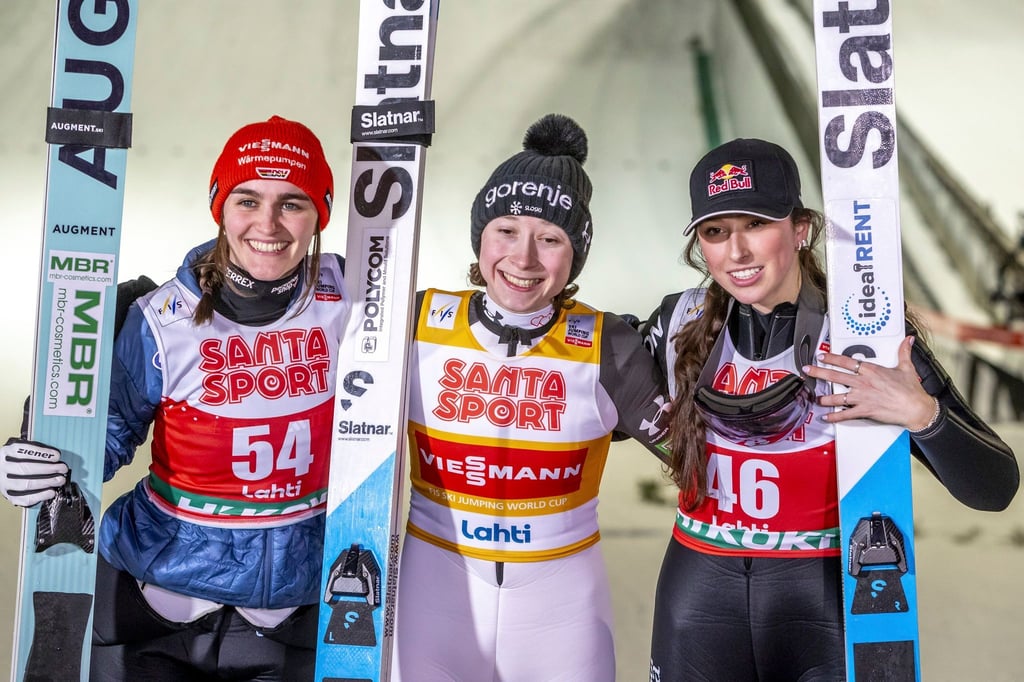Selina Freitag und Nika Prevc überragten in diesem Winter.
