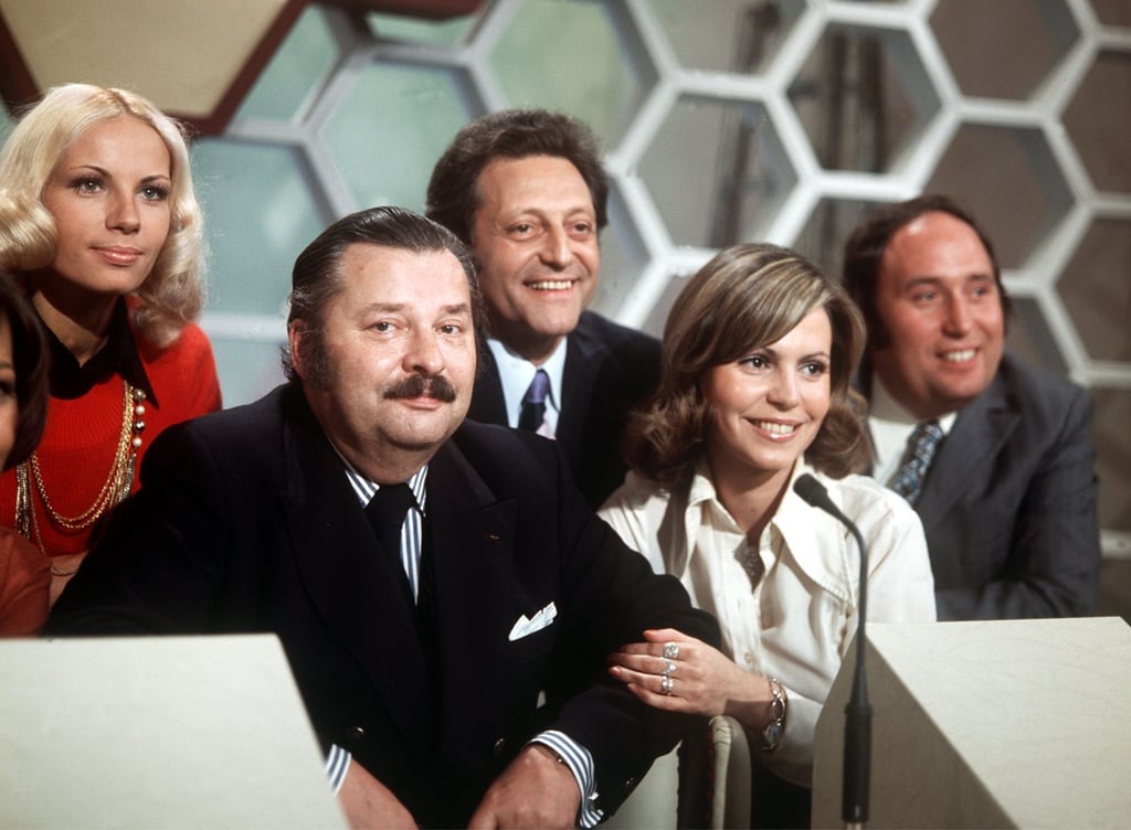 Das Team der ZDF-Quizsendung „Dalli Dalli“.