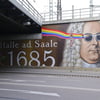 Unterführung vom Hauptbahnhof Halle an der Saale.