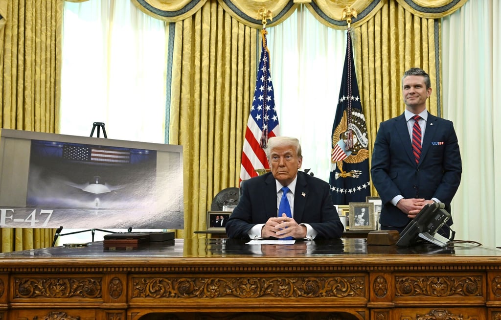 Trump verspricht den „fortschrittlichsten, fähigsten und tödlichsten“ Kampfjet aller Zeiten.