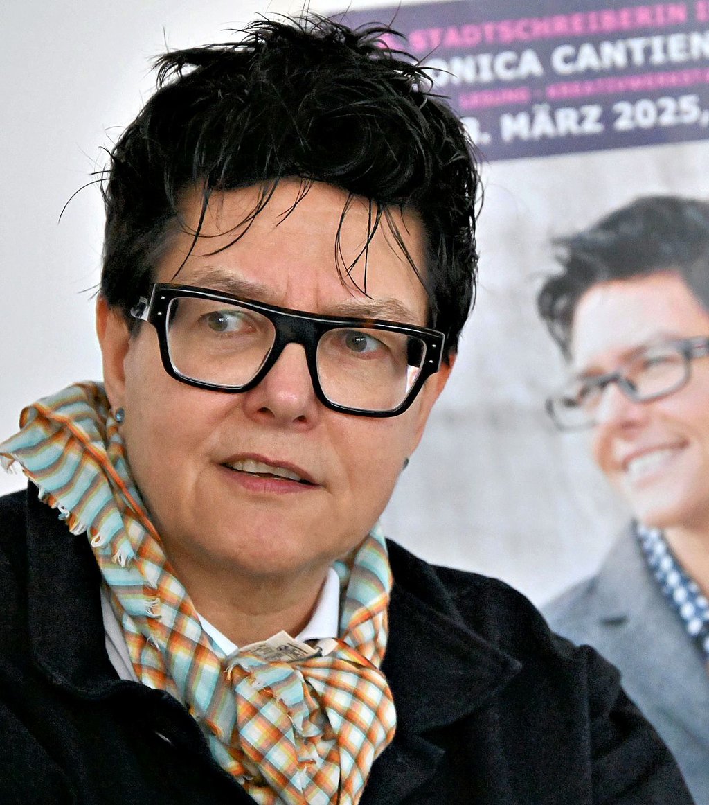 Stadtschreiberin Monica Cantieni aus der Schweiz.