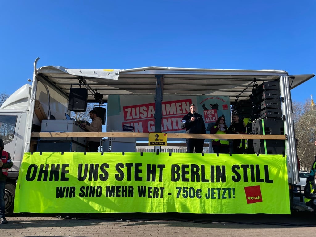 Sven Globig aus der Verdi-Tarifkommission rechnet nicht mit einem „verhandlungsfähigen Angebot“ der Arbeitgeberseite.
