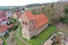 Blick auf die Kirche in Hornburg.