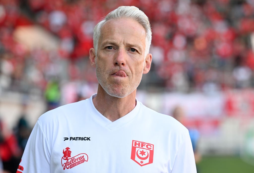 Coach Mark Zimmermann steht mit seinem Team im Finale.