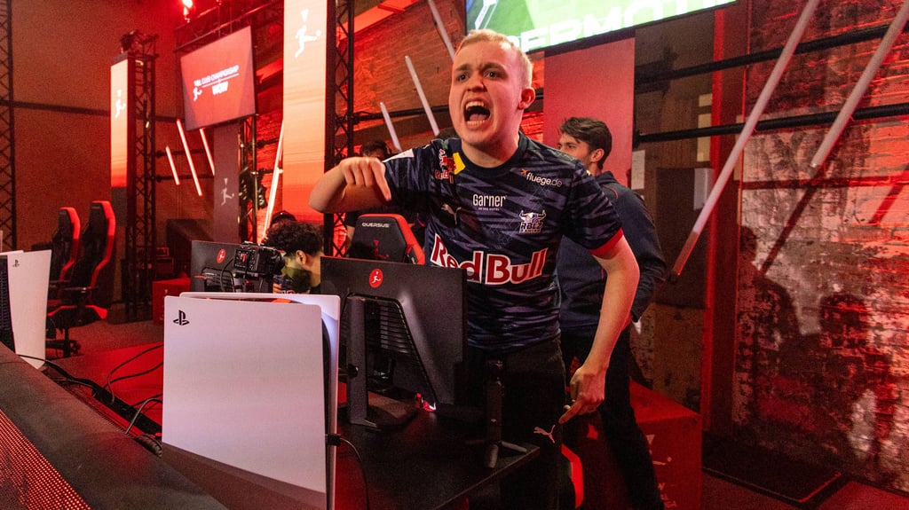 Weltmeister Anders Vejrgang zeigt im VBL-Finale Emotionen.