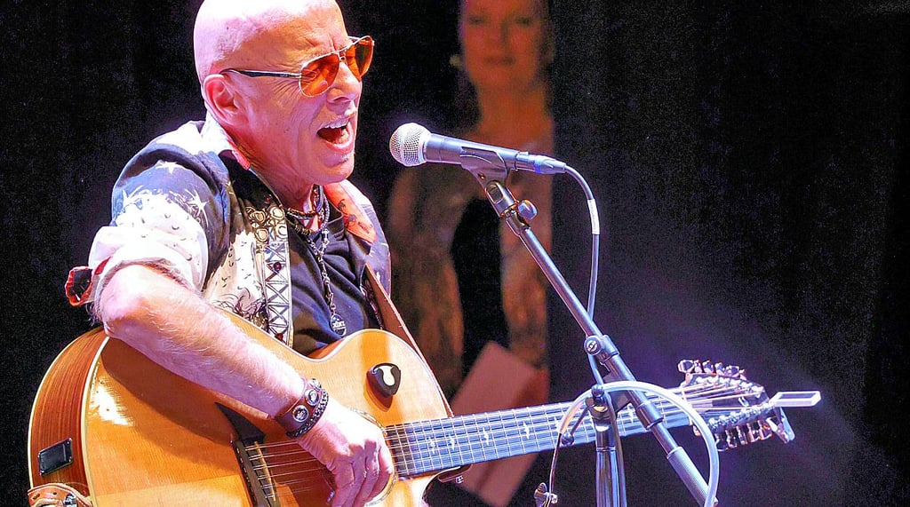 Toni Krahl auf der Bühne der Magdeburger des Jahres. 