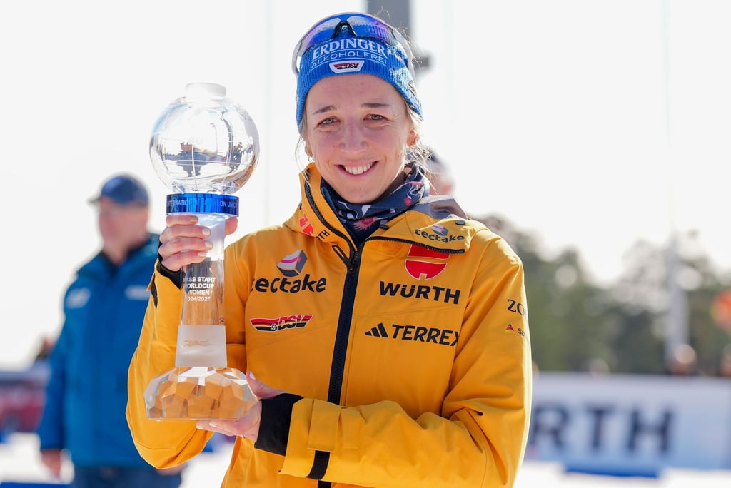 Franziska Preuß gewinnt den Gesamtweltcup.