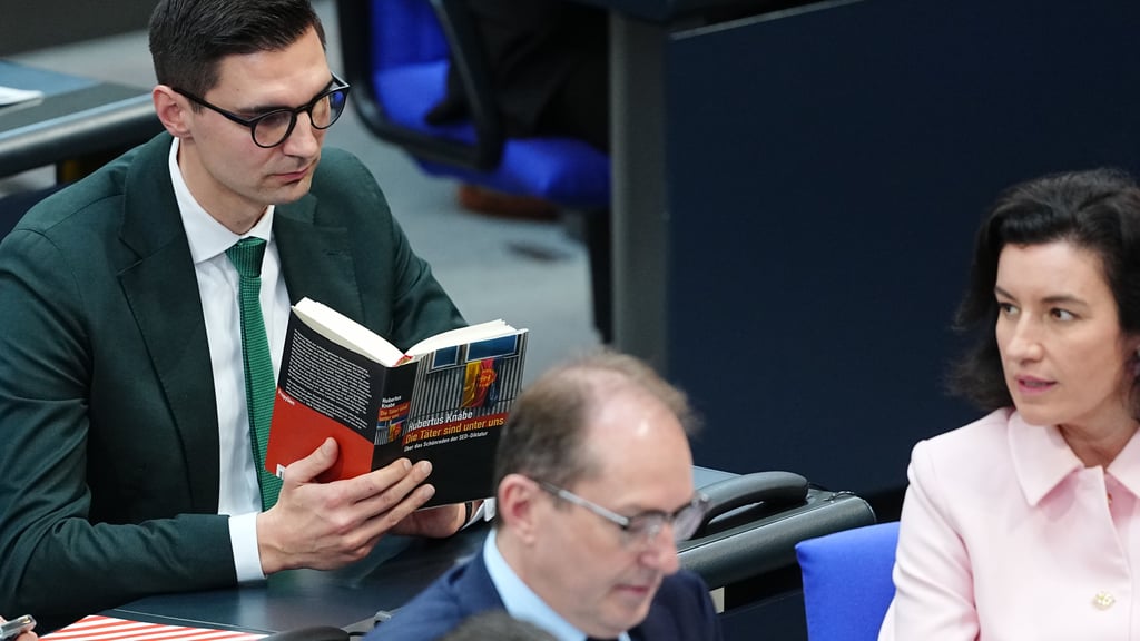 CDU-Politiker Sepp Müller am Dienstag im Bundestag.