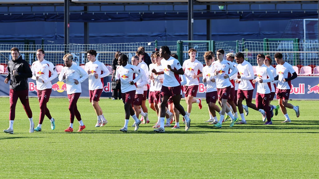 Training bei RB Leipzig in der vergangenen Woche.