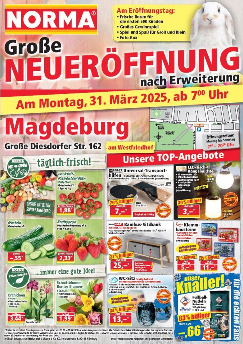 Titelbild Eröffnungsprospekt