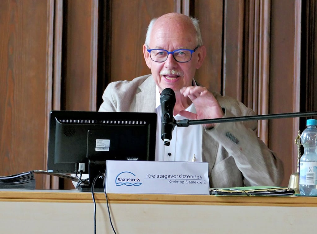 Der Kreistagsvorsitzende Andrej Haufe