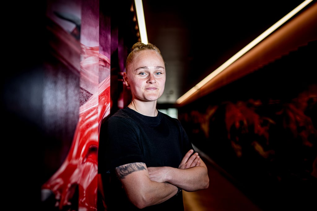 Viktoria Krug hat den Vertrag bei RB verlängert.