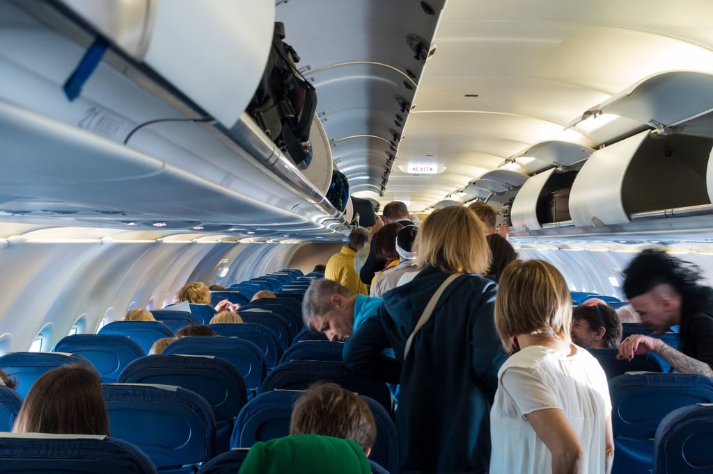 Auf einem Flug von Zürich nach Dresden hat sich ein Mann selbstbefriedigt.