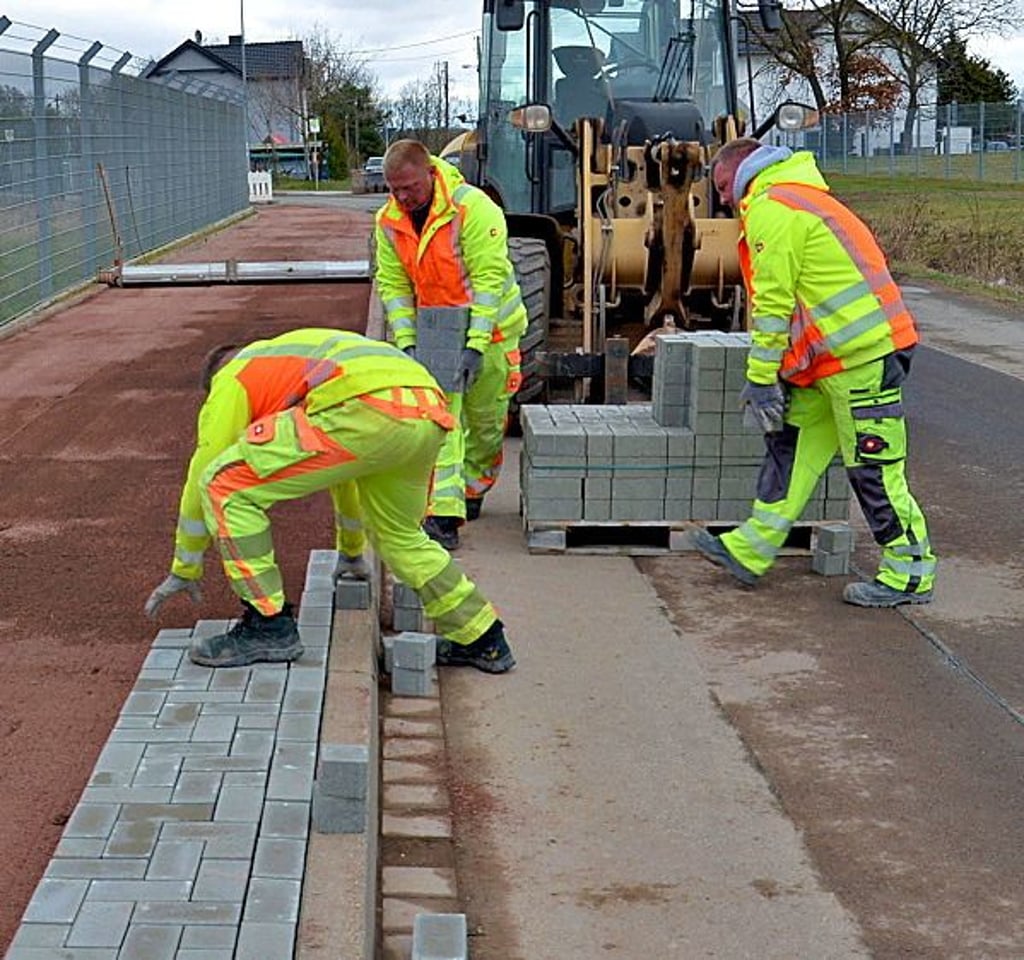 Auch die Arbeiten An der Liethe liegen in den letzten Zügen.