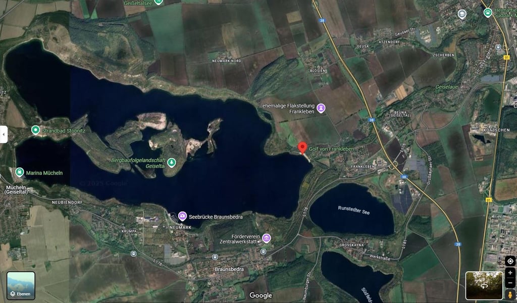 Geiseltalsee wird zu "Golf von Frankleben"