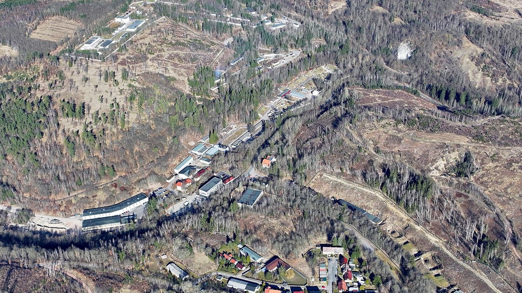 Das Werk von Rheinmetall in Silberhütte liegt an der Selke.
