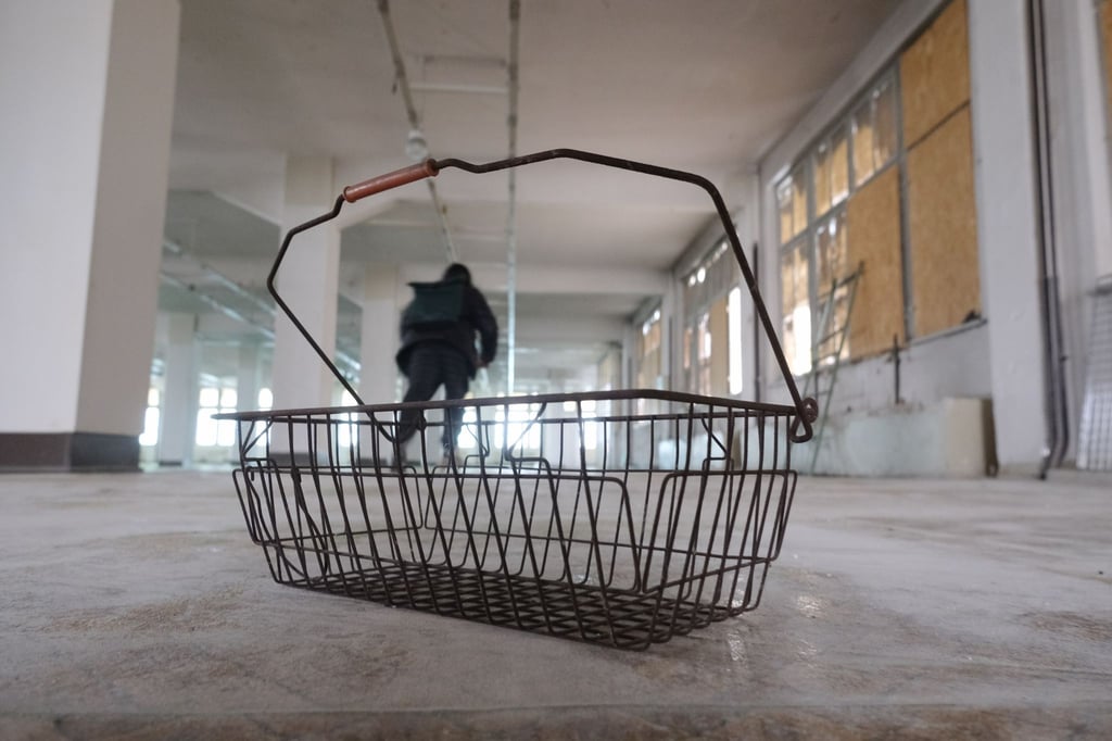 Eine Etage des ehemaligen Kaufhauses soll für eine Ausstellung genutzt werden.