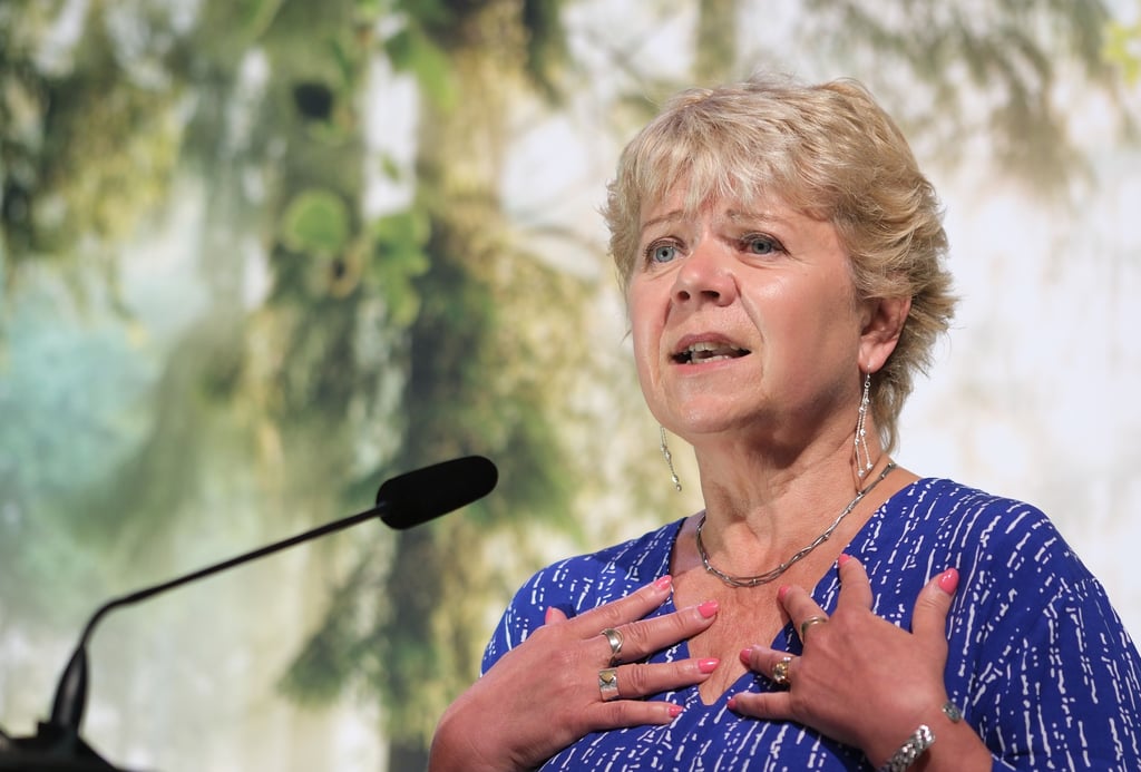 Sachsen-Anhalts Grünen-Fraktionschefin Cornelia Lüddemann.