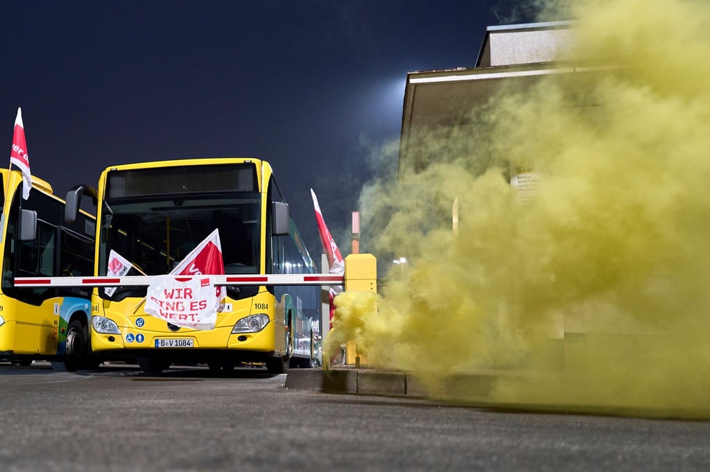 Verdi legt die BVG zwei Tage lang still.