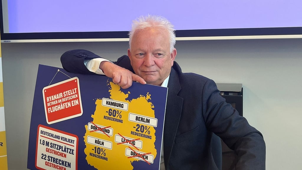 Ryanair-Chef Eddie Wilson kündigte im Vorjahr medienwirksam den Rückzug an.