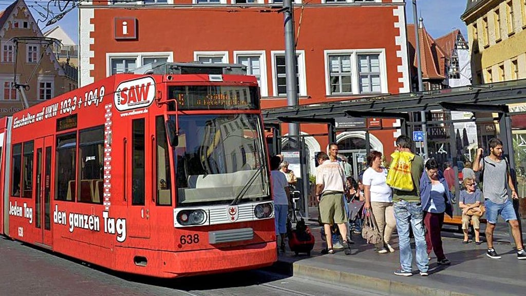 An der Haltestelle „Marktplatz“ könnte in Zukunft Musik erklingen.