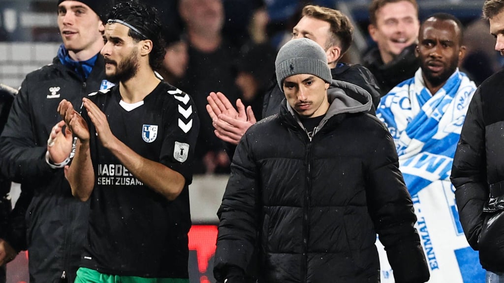 Jason Ceka spielt bei den Profis vom 1. FC Magdeburg sportlich keine Rolle mehr.
