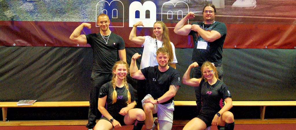 Die Powermausis Halle bei der vergangenen Deutschen Meisterschaft