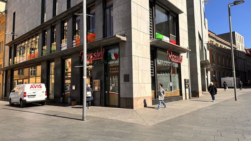 Das Restaurant Rossini am Freitag