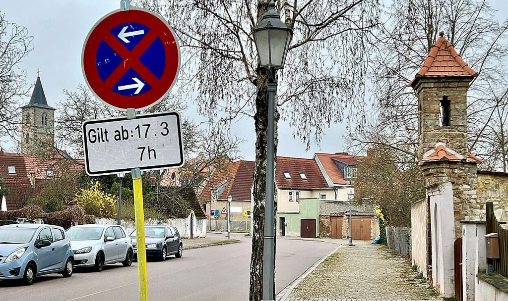 Auf der Gutenbergstraße steht kein Lkw mehr, seitdem dort auf einer Fahrbahnseite ein Halteverbot gilt.