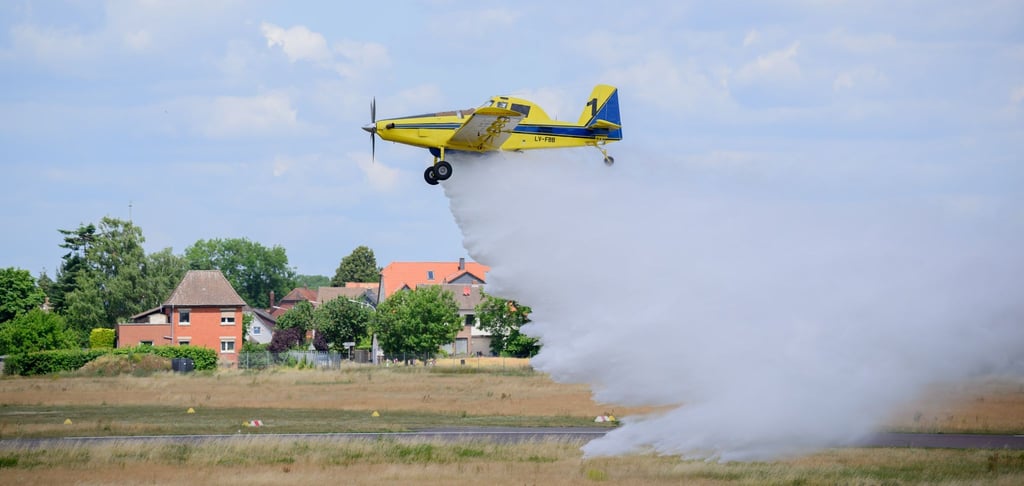 Am Flughafen Braunschweig-Wolfsburg werden in diesem Jahr keine Löschflugzeuge stationiert. (Archivbild)
