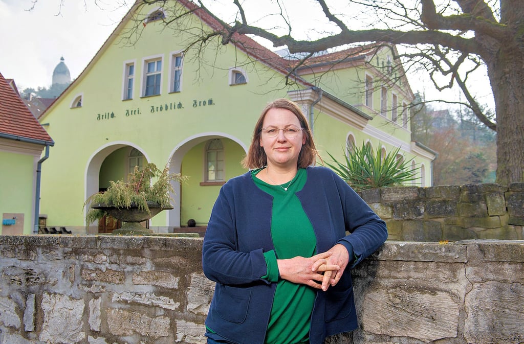 Norma Henkel, promovierte Archäologin, leitet seit 1. März das Jahn-Museum in Freyburg und ist zudem Geschäftsführerin der Jahn-Gesellschaft.