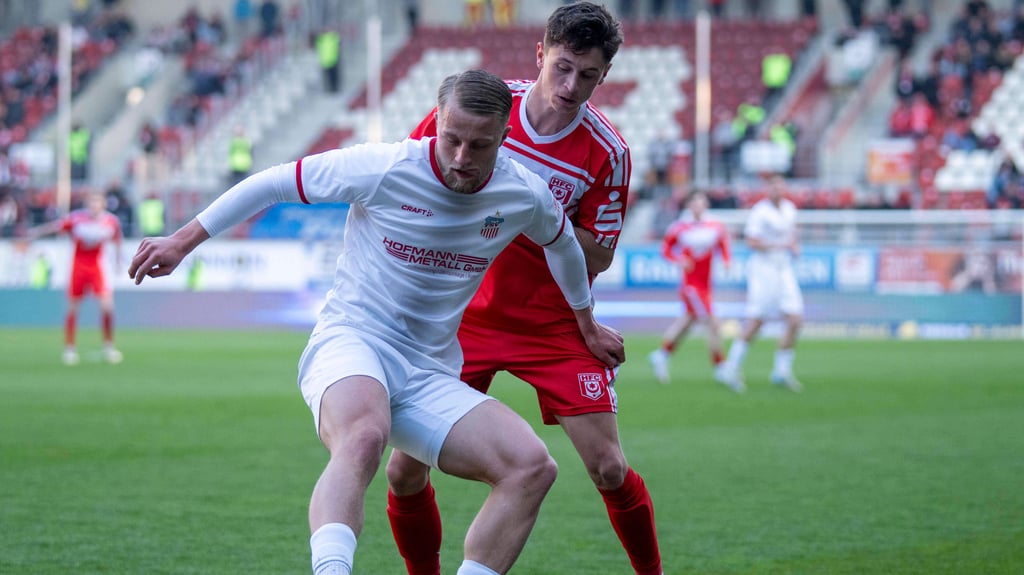 Lucas Halangk wusste im Ostduell gegen den FSV Zwickau zu überzeugen.