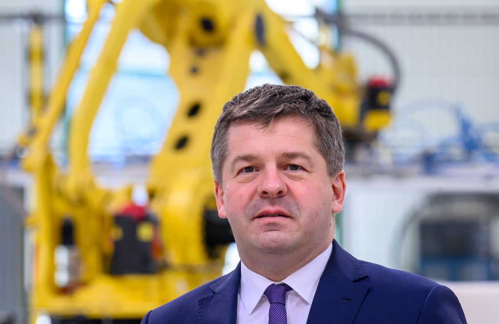 Sachsen-Anhalts Wirtschaftsminister Sven Schulze: "Hätten wir das Freihandelsabkommen, wären wir heute sicherlich in einer besseren Lage."
