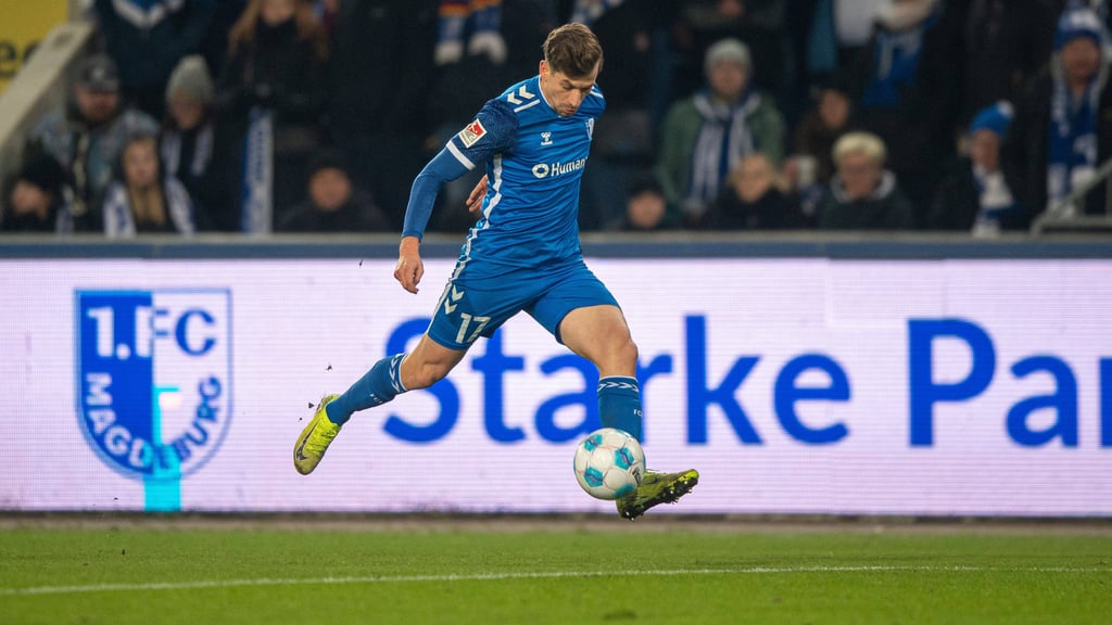 Alexander Nollenberger hat sich beim 1. FC Magdeburg einen Stammplatz erarbeitet.